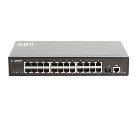 24 EPON ONU  10 / 100M Ethernet Ports